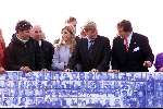 Leeuwarden 10 oktober 2001
Prins Willem Alexander en Maxima bezoeken de provincie Friesland.  Ed Nijpels