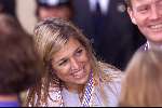 Leeuwarden 10 oktober 2001
Prins Willem Alexander en Maxima bezoeken de provincie Friesland.