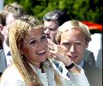 Leiden 11 juni 2003
Maxima op bezoek in Leiden