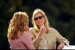 Kaagdorp 11 juli 2002
Prinses Maxima op een volgboot om haar man te zien zeilen
