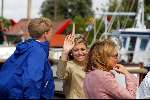 Kaagdorp 11 juli 2002
Prins Willem Alexander en Prinses Maxima
