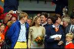 Kaagdorp 11 juli 2002
Prins Willem Alexander en Prinses Maxima