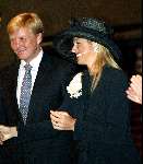 Den Haag 12 mei 2003
Prins Willem Alexander en Maxima in ridderzaal
