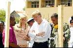 Curacao 12 augustus 2002
Prins Willem Alexander en Prinses Maxima op Curacao
