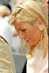 Curacao 12 augustus 2002
Prinses Maxima op Curacao