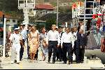 Curacao 12 augustus 2002
Prins Willem Alexander en Prinses Maxima op Curacao