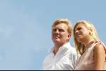 Curacao 12 augustus 2002
Prins Willem Alexander en Prinses Maxima op Curacao