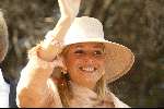 Curacao 12 augustus 2002
Prinses Maxima op Curacao
