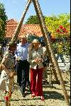 Curacao 12 augustus 2002
Prins Willem Alexander en Prinses Maxima op Curacao