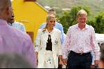 Curacao 13 augustus 2002
Prins Willem Alexander en Prinses Maxima
