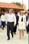 Curacao 13 augustus 2002
Prins Willem Alexander en Prinses Maxima
