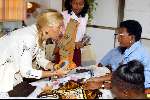 Curacao 13 augustus 2002
Prinses Maxima op Curacao