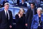 Utrecht 15 september 2001
Prins Willem Alexander en Maxima bezoeken herdenkings dienst voor slachtoffers New York in de Dom in Utrecht.