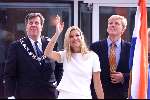 Rotterdam 15 Oktober 2001
Maxima en Prins Willem Alexander bezoeken Rotterdam
Burgemeester Opstelten