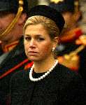 Delft 15 oktober 2002
Begrafenis Prins Claus.
Prinses  Maxima