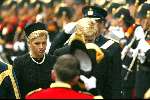 Delft 15 oktober 2002
Begrafenis Prins Claus.
Prins Willem Alexander en Prinses  Maxima
