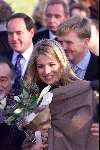Assen 15 November 2001
Prins Willem Alexander en Maxima bezoeken Drente