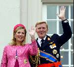 Den Haag16 september 2003
Prinsjes dag 2003.  
Prins Willem Alexanderen Maxima