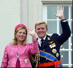 Den Haag16 september 2003
Prinsjes dag 2003.  
Prins Willem Alexanderen Maxima