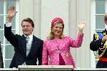 Den Haag16 september 2003
Prinsjes dag 2003.  
Maxima en Prins Constantijn