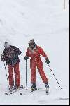 Zurs 17 februari 2001
Maxima tijdens haar wintersportvakantie
