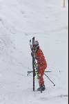 Zurs 17 februari 2001
Maxima tijdens haar wintersportvakantie