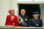 Den Haag 17 september 2002
Prinsjesdag met Koningin Beatrix, Prins Willem Alexander, en Prinses Maxima