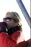 Zurs 17 februari 2001
Maxima tijdens haar wintersportvakantie