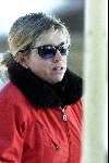 Zurs 17 februari 2001
Maxima tijdens haar wintersportvakantie
