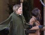 New York, 22 januari 2000
Prins Willem Alexander samen met Maxima na afloop van een diner samen met een beveiligingsbeambte
Rest. CIPRIANI Downtown