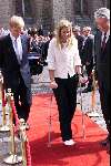 Den Haag 22 juni 2001
Prins Willem Alexander en Maxima bezoeken de ministerraad op het binnenhof.
Wim Kok en zijn vrouw Rita Kok ontvangen hen.