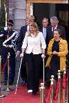 Den Haag 22 juni 2001
Prins Willem Alexander en Maxima bezoeken de ministerraad op het binnenhof.
Wim Kok en zijn vrouw Rita Kok ontvangen hen.