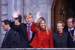 Maastricht 21 Oktober 2001
Prins Willem Alexander en Maxima  bezoeken Limburg.