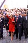 Maastricht 21 Oktober 2001
Prins Willem Alexander en Maxima  bezoeken Limburg.