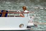 Porte Ercole 23 juli 2002
Prinses Maxima aan boord van  de Jumbo VI