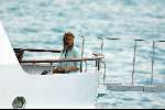 Porte Ercole 23 juli 2002
Prinses Maxima aan boord van  de Jumbo VI