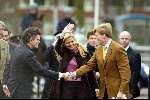 Den Haag 26 januari 2002
Prins Willem Aleander en Maxima vrijgezellendag in Madurodam.