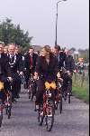 Utrecht 26 septmber 2001
Prins Willem Alexander en Maxima bezoeken de provincie Utrecht. Hier op de fiets