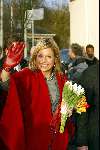 Leeuwarden 27 januari 2003
Prinses Maxima bezoekt Fries Historisch en letterkunding Centrum.
