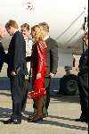 Charleroi 28 maart 2002
Prinses Maxima en Prins Willem Alexander op bezoek bij Prins Philip en prinses Mathilde