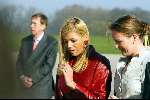 Charleroi 28 maart 2002
Prinses Maxima  en Prinses Mathilde