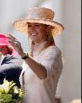 Schiphol 30 mei 2003
Maxima doopt Martinair vliegtuig prinses Maxima
