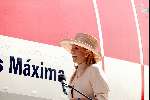Schiphol 30 mei 2003
Maxima doopt Martinair vliegtuig prinses Maxima