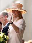 Schiphol 30 mei 2003
Maxima doopt Martinair vliegtuig prinses Maxima