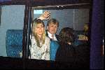 Amsterdam 31 januari 2001
Koningin Beatrix 63 jaar Maxima en Prins Willem Alexander. Eerste maal Maxima publiekelijk aanwezig