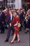 Den Haag 31 oktober 2001
Prins Willem Alexander en Maxima bezoeken Den Haag.