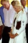 Curacao 13 augustus 2002
Prins Willem Alexander en Prinses Maxima op Curacao