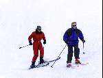 Zurs 17 februari 2001
Prins Willem Alexander op de skies tijdens haar wintersportvakantie