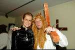 Amsterdam 11 december 2003
1 jarig bestaan van media-republic.
Michiel Mil als onze lieve Heer met zijn kruis en Pauline huizinga