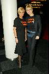 Amsterdam 10 december 2003
Opening Miljonairsbeurs in Rai.  
Caroline Tensen met Natasja Froger    Peter Smulders bv